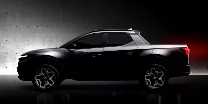 This is your first look at the 2022 Hyundai Santa Cruz image