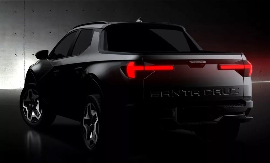 This is your first look at the 2022 Hyundai Santa Cruz image