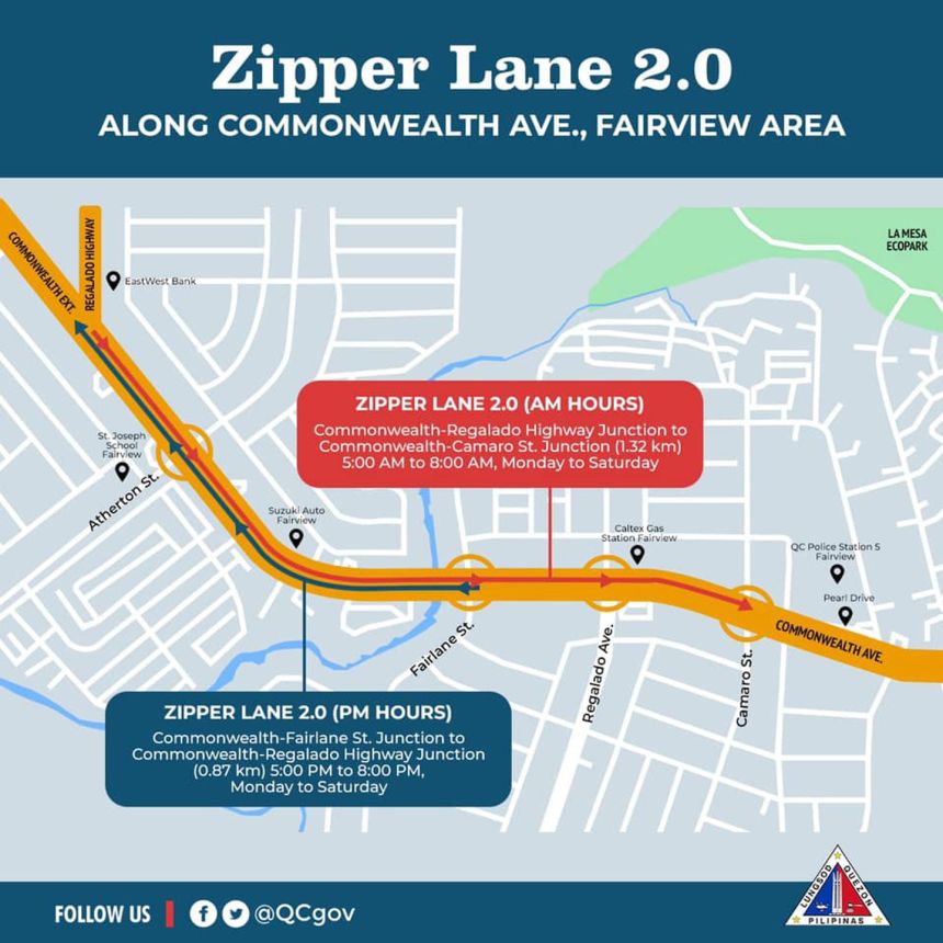 New Commonwealth Ave. zipper lanes to ease traffic in Fairview image