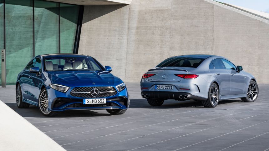 2021 Mercedes-Benz CLS is one sporty looking sedan image