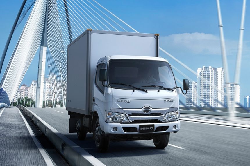2021 Hino 300 Series gains automatic variant, more safety kit image