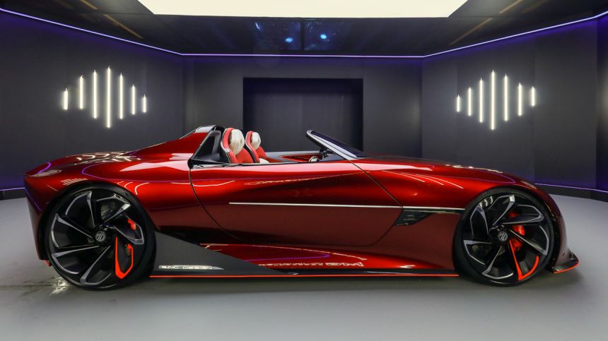 LOOK: MG Cyberster electric sports car spotted in the wild image