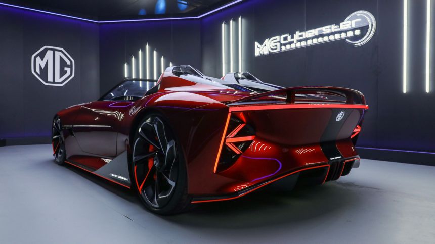 LOOK: MG Cyberster electric sports car spotted in the wild image