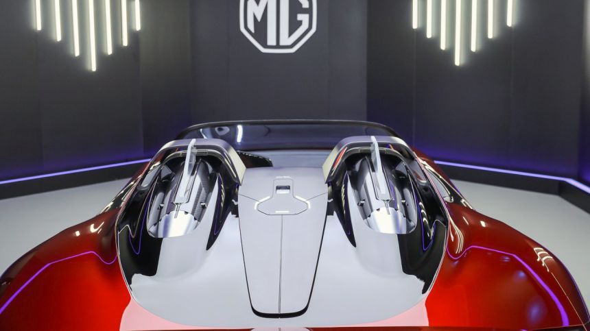 MG Cyberster Concept shown ahead of Shanghai Auto Show image