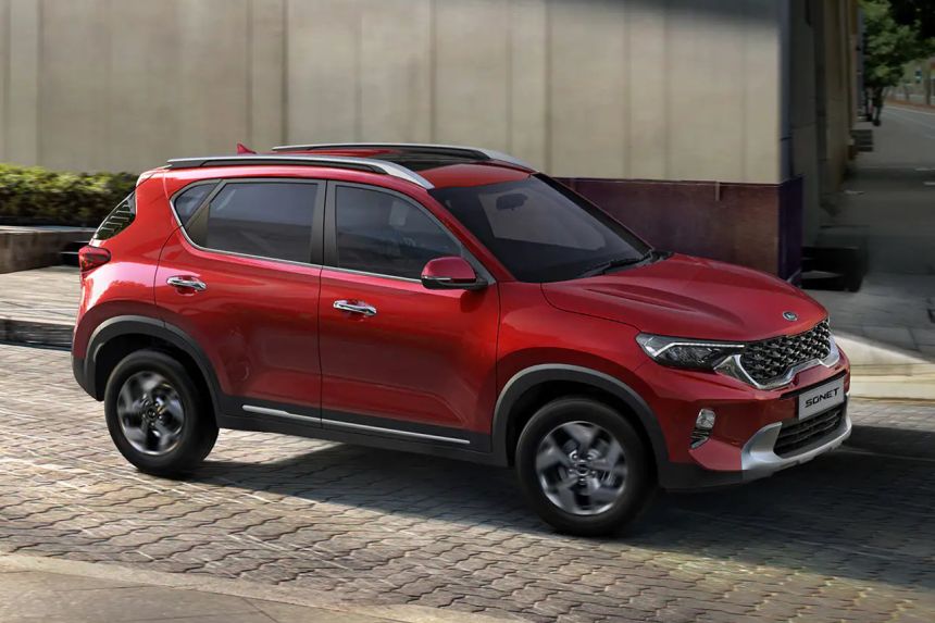 Kia squeezed seven seats in the tiny Sonet image