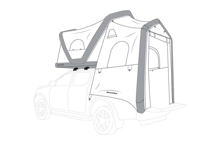 This Mitsubishi Strada comes makes camping easier image