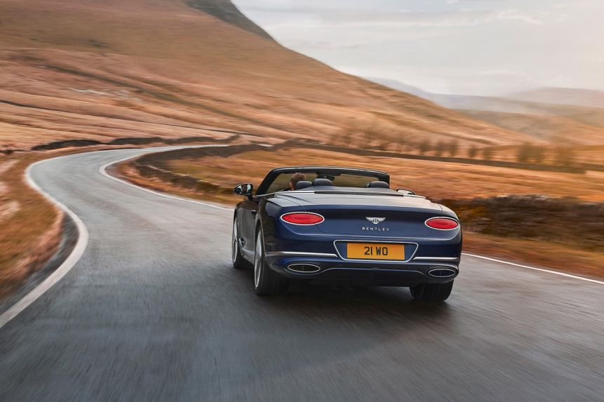 Droptop gorgeous: 2021 Bentley Continental GT Speed Convertible image