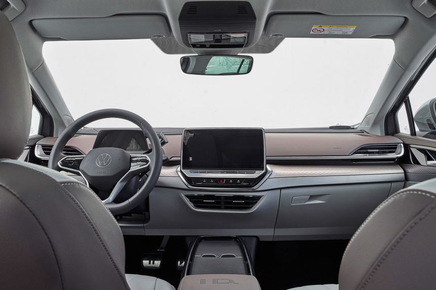 Go on a family roadtrip in the 2022 Volkswagen ID.6 three-row EV image