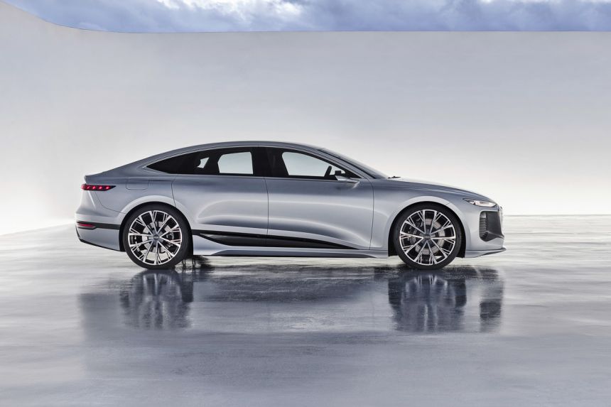 Audi wants to make EVs sexy with A6 e-tron concept image