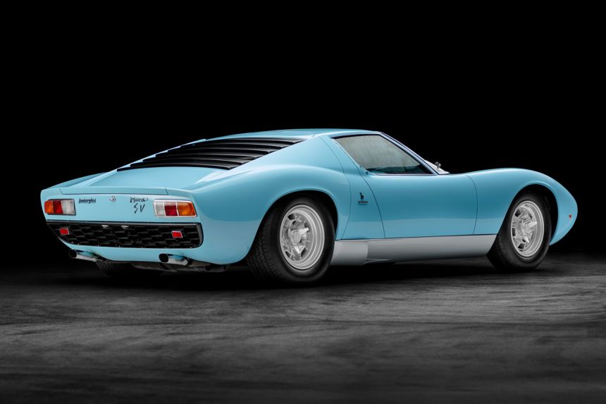 50 years ago, Lamborghini introduced the Miura SV image