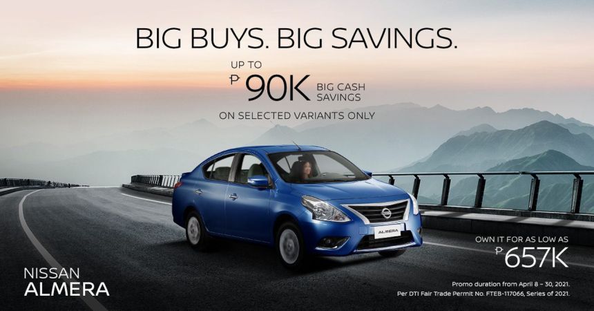 Get a brand new Nissan this April with up to PHP 330K in discounts image