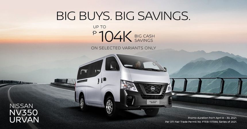 Get a brand new Nissan this April with up to PHP 330K in discounts image