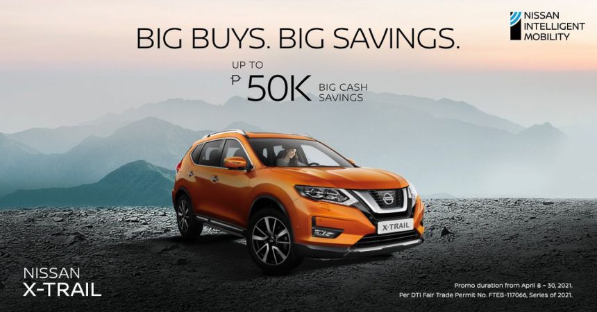 Get a brand new Nissan this April with up to PHP 330K in discounts image