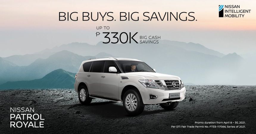 Get a brand new Nissan this April with up to PHP 330K in discounts image