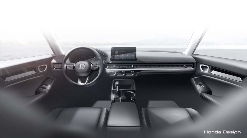 The interior of future Honda models will look a lot more simple image