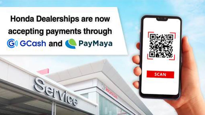 Select Honda Cars PH dealers now accept GCash, PayMaya image