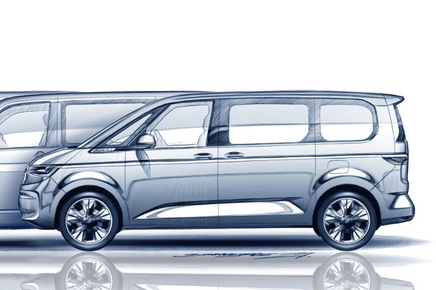 This is what the new Volkswagen van will look like image