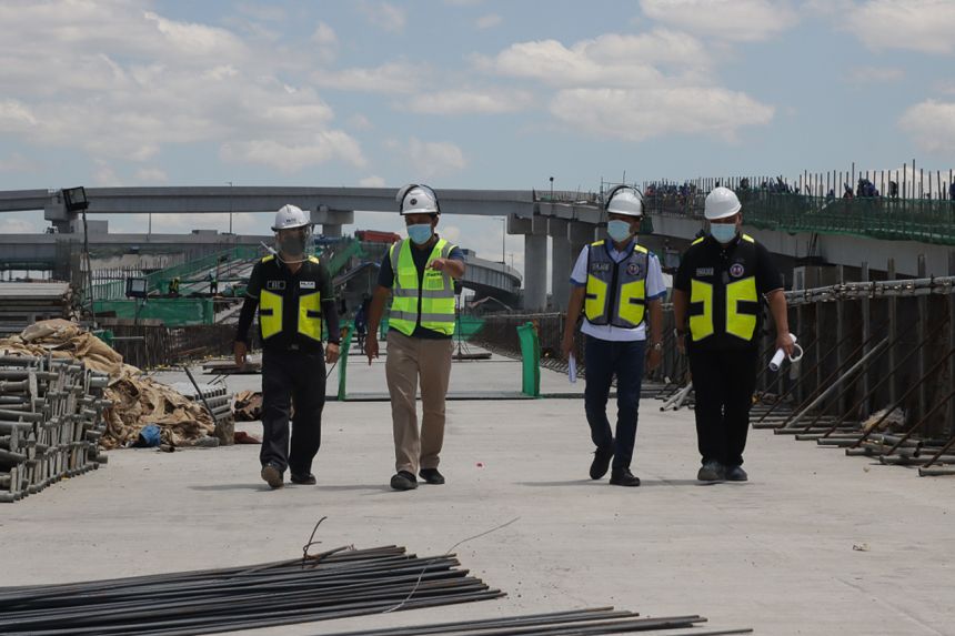First 5-kilometer section of NLEX Connector now 35% complete image