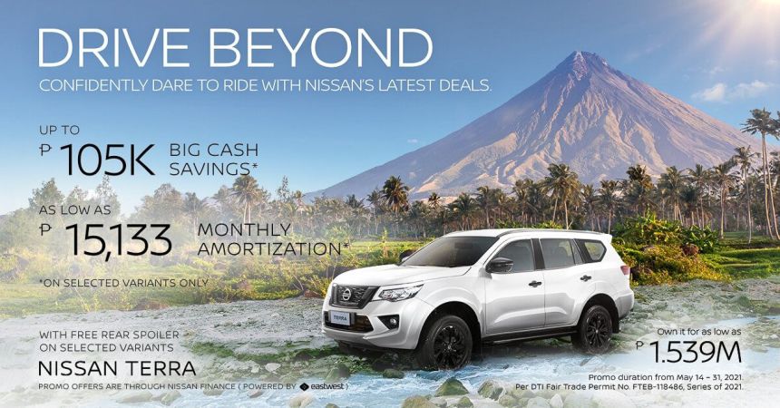 Get up to PHP 114K in cash discounts from Nissan this May image