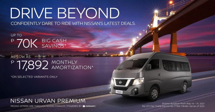 Get up to PHP 114K in cash discounts from Nissan this May image