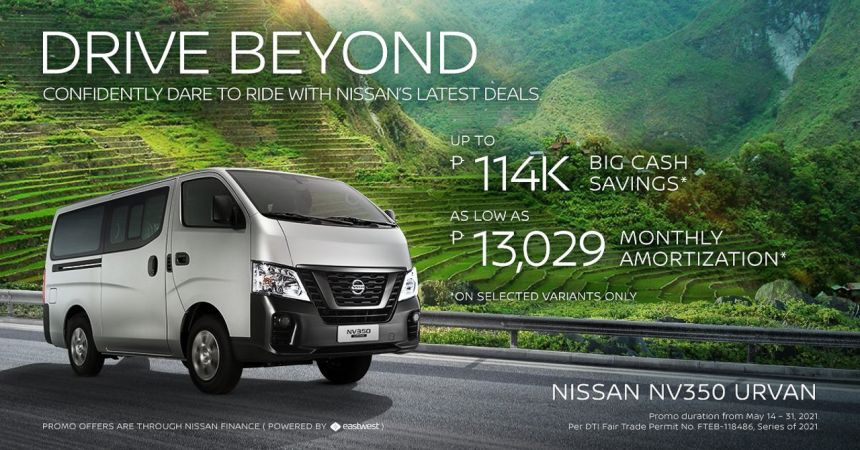 Get up to PHP 114K in cash discounts from Nissan this May image