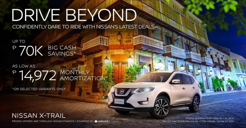Get up to PHP 114K in cash discounts from Nissan this May image