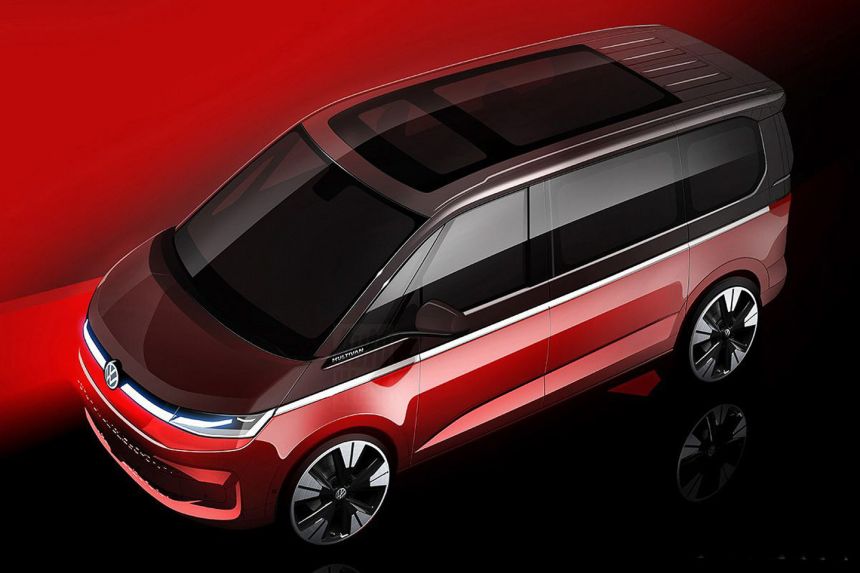2022 Volkswagen Multivan looks ready for family getaways image