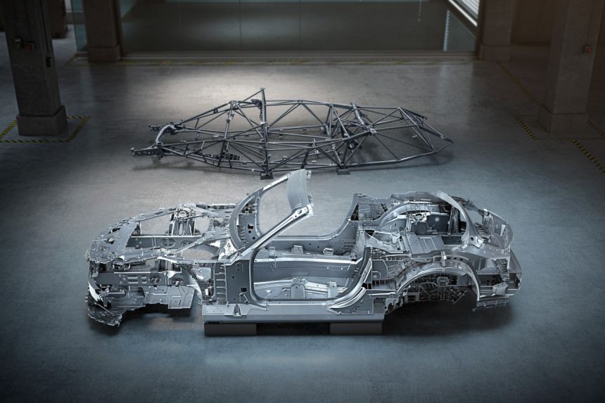 Merc-AMG SL chassis image