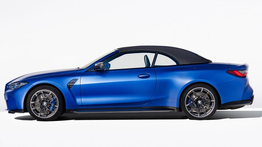 Does the 2022 BMW M4 look better without the roof? image