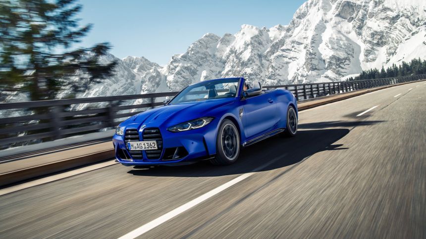 Does the 2022 BMW M4 look better without the roof? image