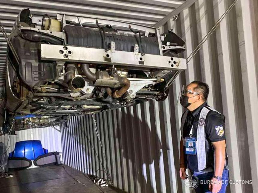 Customs finds four smuggled sports cars inside ukay-ukay shipment image