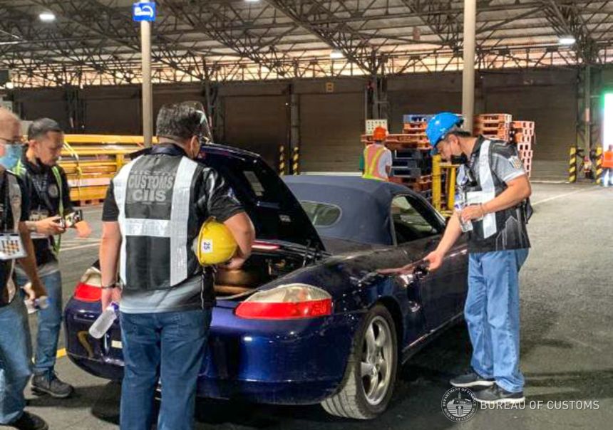 Customs finds four smuggled sports cars inside ukay-ukay shipment image