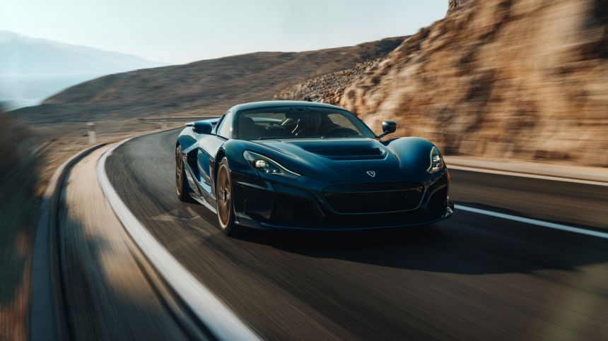 Rimac Nevera is an all-electric hypercar with over 1,900 HP image