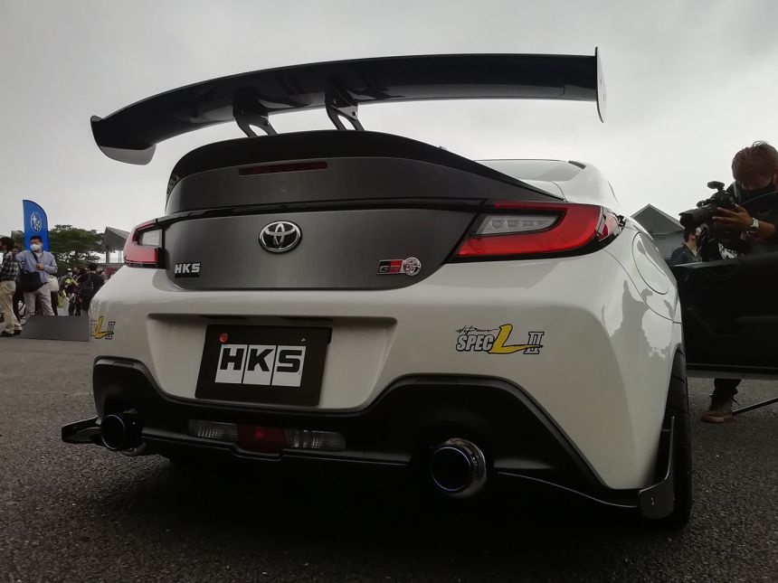 This HKS supercharged Toyota GR86 has 340 HP image