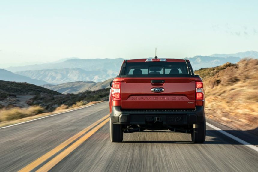 Tiny and mighty: This is the 2022 Ford Maverick pick-up image