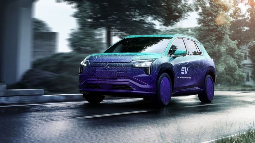 Mitsubishi gives us a better look at Airtrek EV image