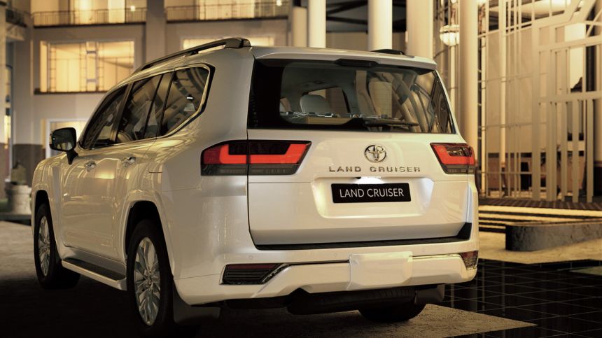 This is the all-new 2022 Toyota Land Cruiser 300 image