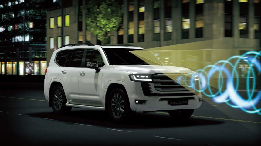 This is the all-new 2022 Toyota Land Cruiser 300 image