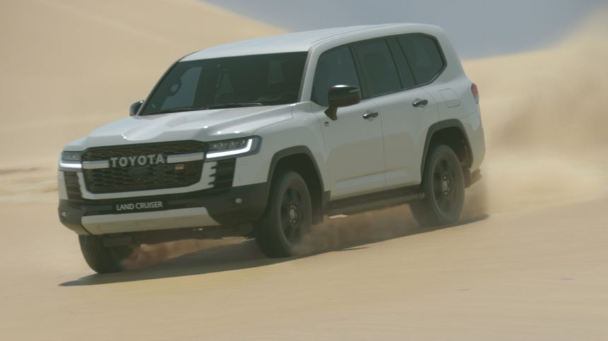 This is the all-new 2022 Toyota Land Cruiser 300 image