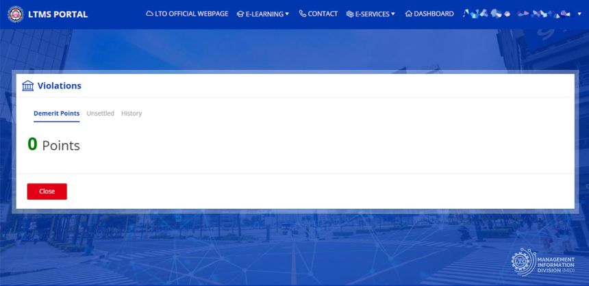 You can now settle your fines/payments at LTO