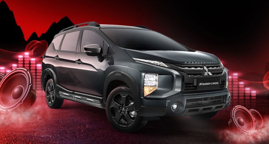 2021 Mitsubishi Xpander Rockford Fosgate Black Edition: Also available in white image