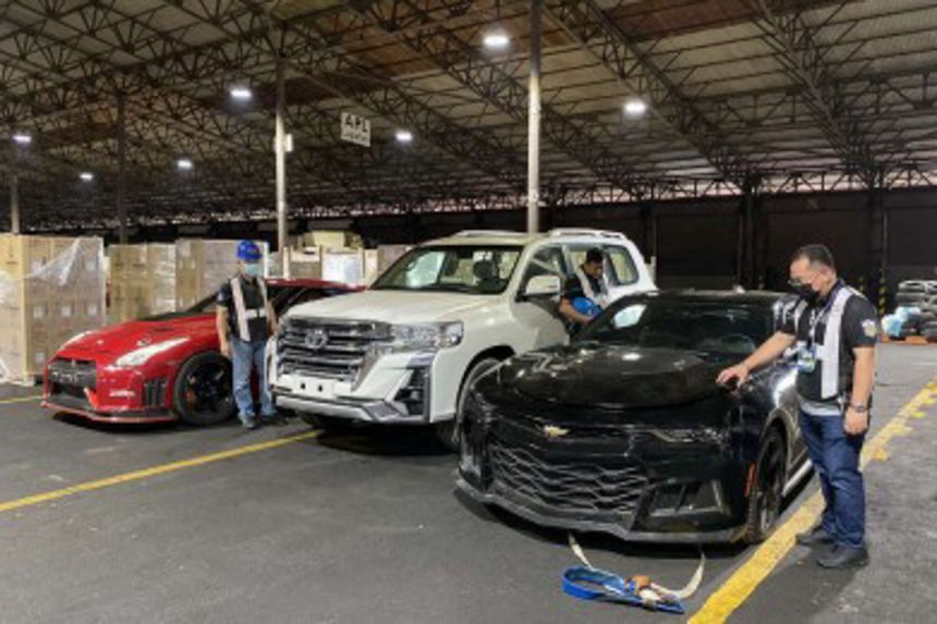 BOC intercepts smuggled GT-R, Camaro, Land Cruiser at Manila Port image