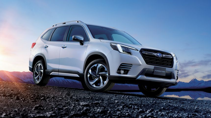 2022 Subaru Forester facelift image