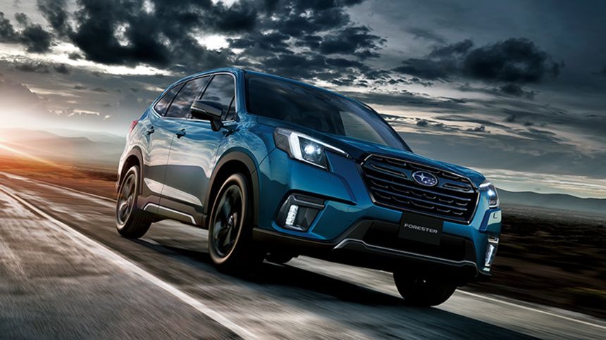 2022 Subaru Forester facelift image