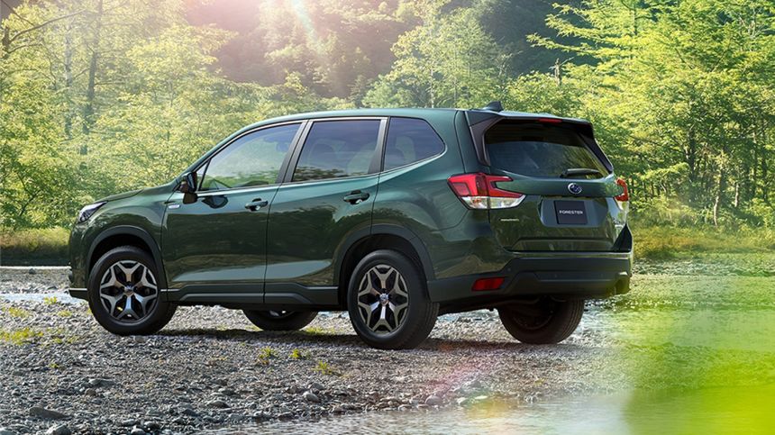 2022 Subaru Forester facelift image