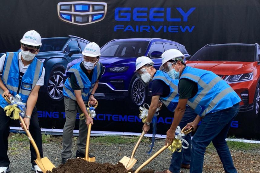 Geely PH breaks ground in Fairview, Quezon City image