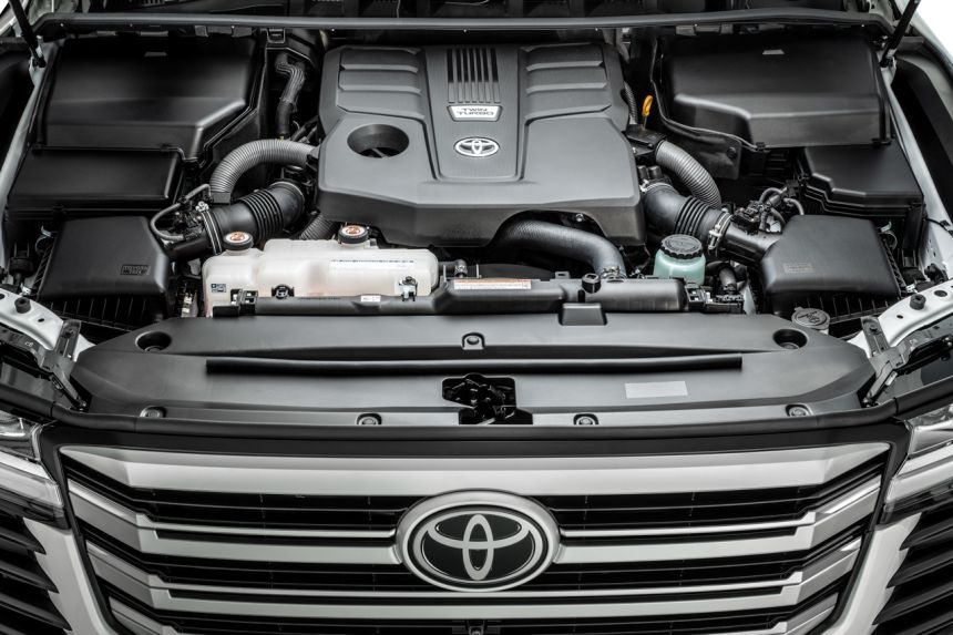 How fast is the new twin-turbo Toyota Land Cruiser? image