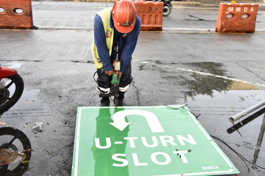 MMDA reopens Dario Bridge U-turn slot to ease EDSA traffic image