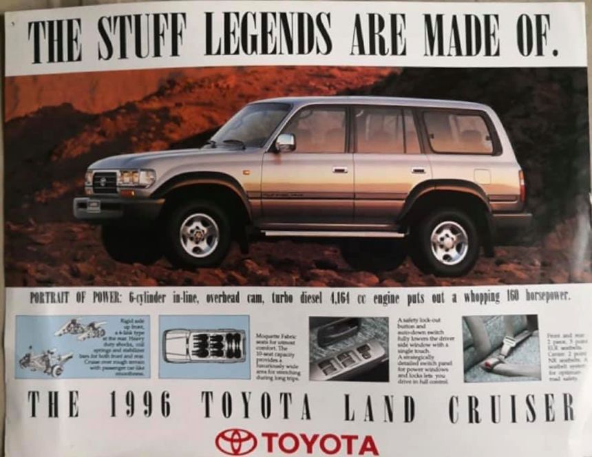 That time when Nexus copied the Toyota Land Cruiser 80 image