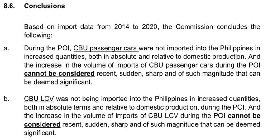 Safeguard: Tariff Commission report could slam brakes on DTI bond image